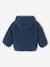 Blouson bébé garçon sherpa à capuche zippé bleu 2 - vertbaudet enfant 