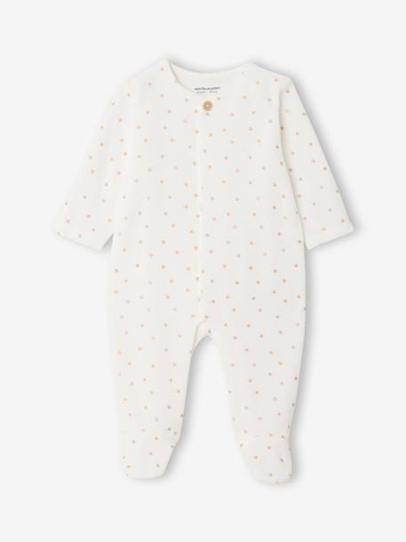 Ensemble dors bien gilet bonnet bébé fille écru 2 - vertbaudet enfant 