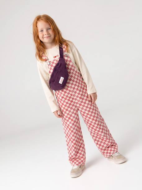 T-shirt manches longues fille anthracite+écru+vieux rose 7 - vertbaudet enfant 