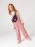 T-shirt manches longues fille anthracite+écru+vieux rose 7 - vertbaudet enfant 