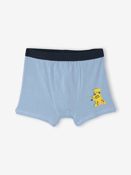 Lot de 5 boxers Pokemon beige chiné 3 - vertbaudet enfant 