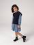 Robe 2 en1 fille marine 1 - vertbaudet enfant 