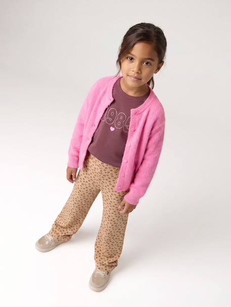 Gilet fille manches longues bleu+bordeaux+rose 17 - vertbaudet enfant 
