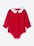 Ensemble barboteuse et collants bébé fille rouge 2 - vertbaudet enfant 