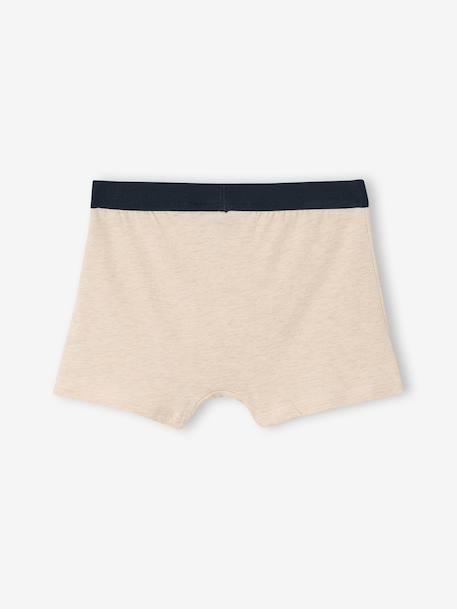 Lot de 5 boxers Pokemon beige chiné 7 - vertbaudet enfant 