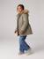 Parka fille 3 en 1 hiver à capuche kaki+noir+PURPLE DARK+sauge+Vert+vert de gris 44 - vertbaudet enfant 