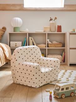 Chambre et rangement-Fauteuil enfant mousse gaze de coton