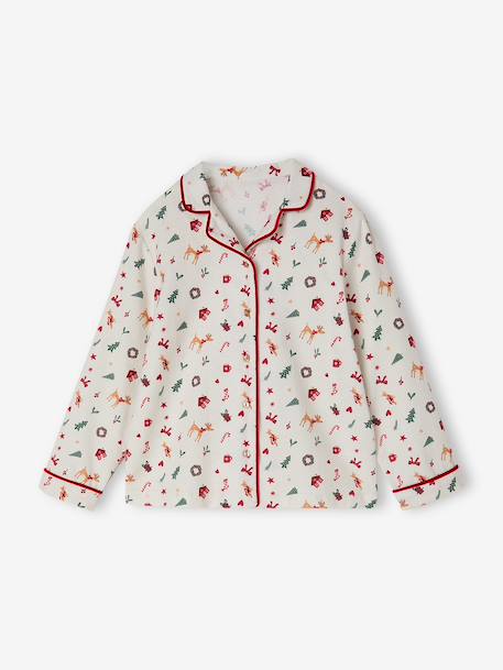 Pyjama long enfant fille blanc 2 - vertbaudet enfant 