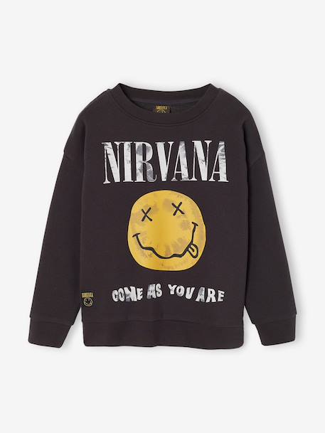 Sweat Nirvana enfant anthracite 1 - vertbaudet enfant 