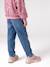 Jean balloon fille bleu moyen+denim bleached 7 - vertbaudet enfant 
