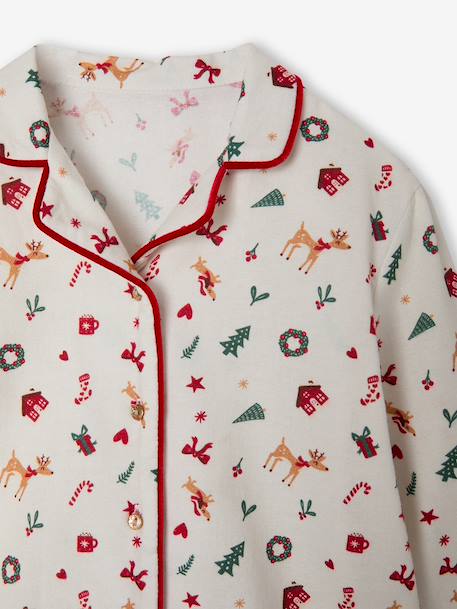 Pyjama long enfant fille blanc 5 - vertbaudet enfant 