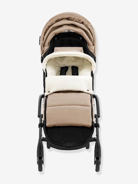 Chancelière poussette YOYO5 noir+taupe+terracotta 8 - vertbaudet enfant 