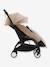 Chancelière poussette YOYO5 noir+taupe+terracotta 10 - vertbaudet enfant 