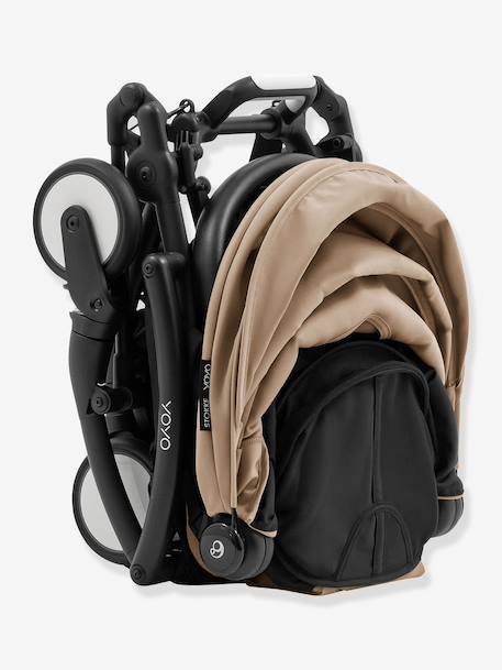 Assise poussette YOYO5 noir+pêche+taupe+terracotta+vert sapin 21 - vertbaudet enfant 