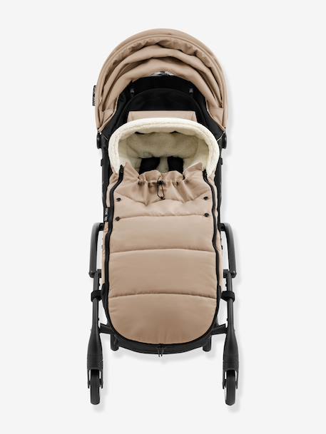 Chancelière poussette YOYO5 noir+taupe+terracotta 7 - vertbaudet enfant 