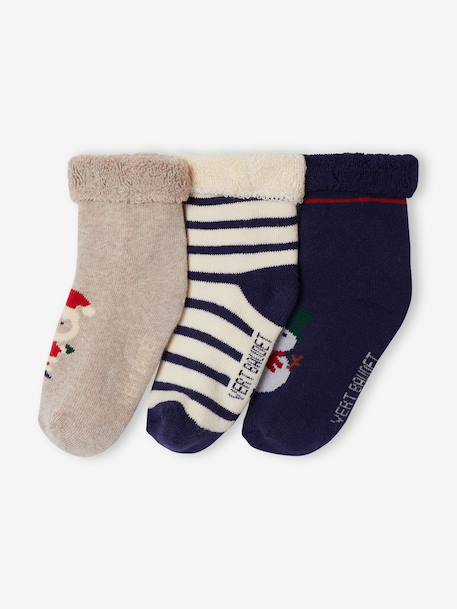Bébé-Lot de 5 chaussettes bébé noël
