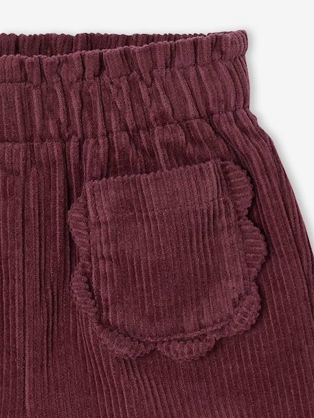 Short bébé fille prune 3 - vertbaudet enfant 