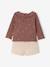 Ensemble t-shirt et short bébé fille chocolat 4 - vertbaudet enfant 