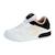 Baskets basses à lacets velours White black 2 - vertbaudet enfant 