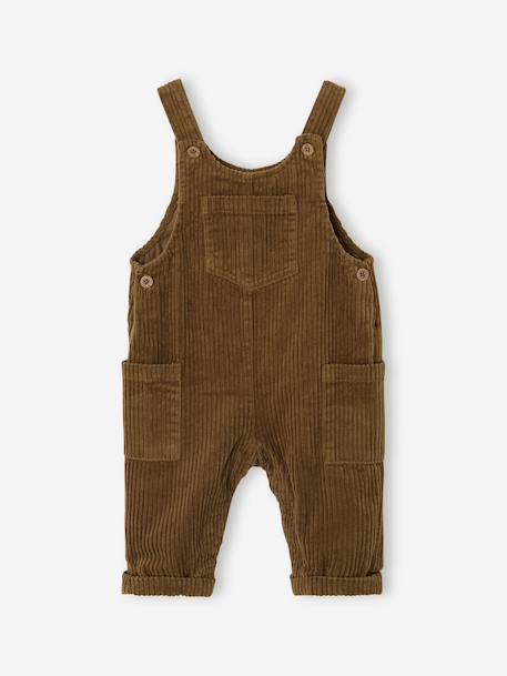 Ensemble salopette chemise bébé garçon olive 3 - vertbaudet enfant 