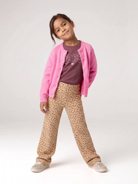 Gilet fille manches longues bleu+bordeaux+rose 16 - vertbaudet enfant 