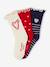 Lot de 3 chaussettes fille noël rouge 2 - vertbaudet enfant 