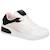 Baskets basses à lacets velours White black 1 - vertbaudet enfant 