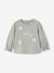 T-shirt manches longues bébé fille bleu glacier 1 - vertbaudet enfant 