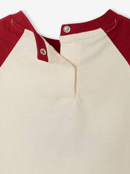 T-shirt manches longues bébé garçon rouge 3 - vertbaudet enfant 