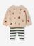 Ensemble bébé garçon pull et pantalon beige chiné 4 - vertbaudet enfant 