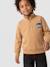 Sweat col camionneur garçon bleu canard+jaune 6 - vertbaudet enfant 