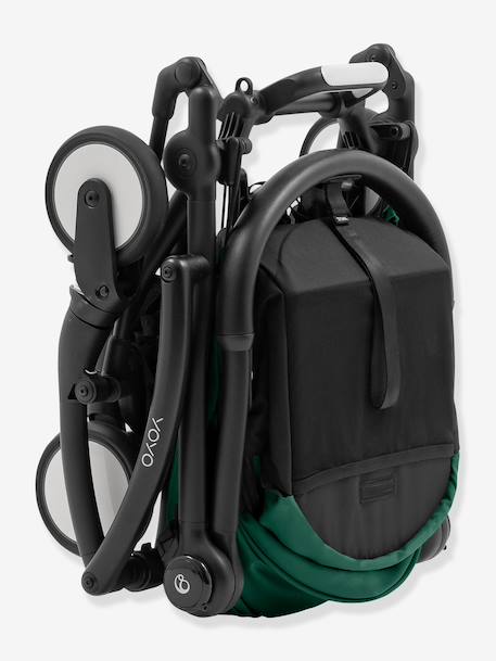 Pack nouveau-né poussette YOYO5 noir+pêche+taupe+terracotta+vert sapin 35 - vertbaudet enfant 