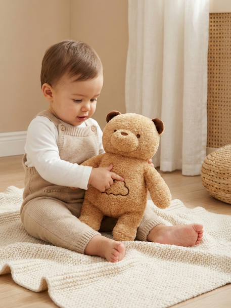 Doudou Cookie ours musical et lumineux marron 2 - vertbaudet enfant 