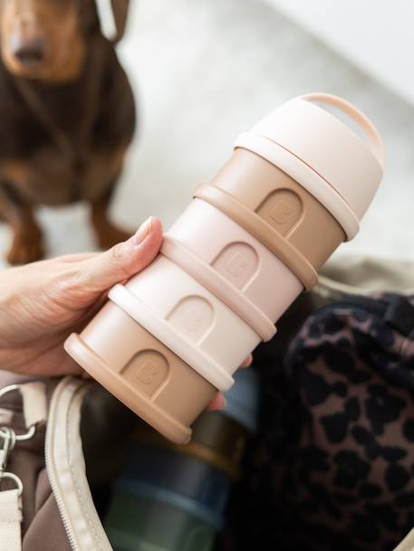 Boîte doseuse de lait 4 compartiments bleu grisé+Cotton white/terracotta+gris+Mineral grey/pink+transparent+vert+vieux rose 32 - vertbaudet enfant 
