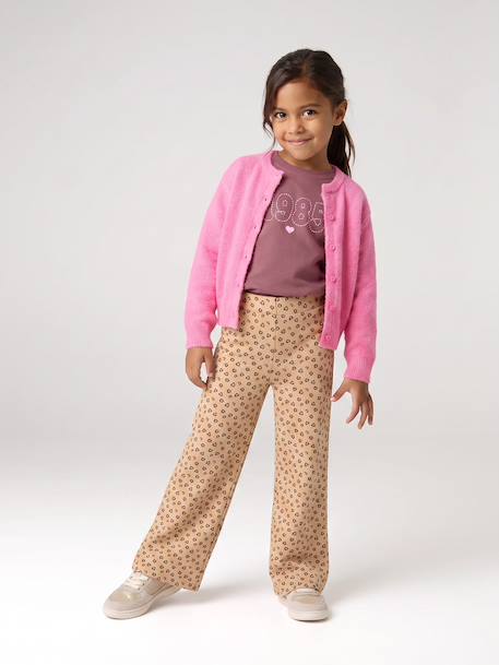 Gilet fille manches longues bleu+bordeaux+rose 15 - vertbaudet enfant 