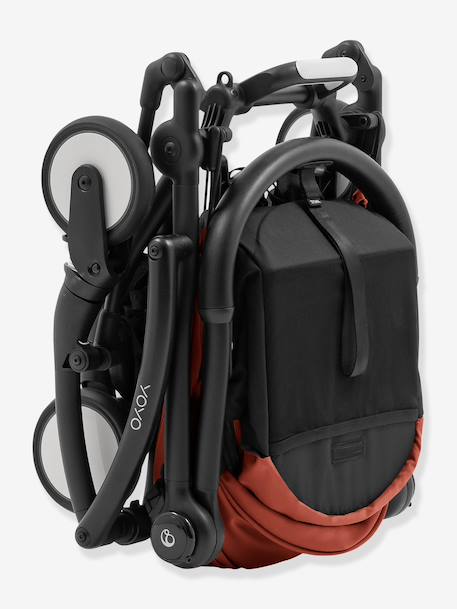 Pack nouveau-né poussette YOYO5 noir+pêche+taupe+terracotta+vert sapin 28 - vertbaudet enfant 