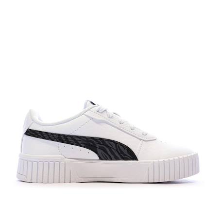 Baskets basses  à lacets Blanc 3 - vertbaudet enfant 