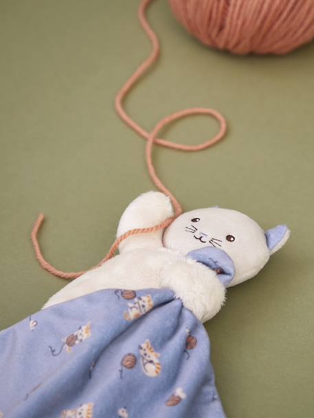 Doudou lapin - blanc+chien+lapin+violet 16 - vertbaudet enfant 