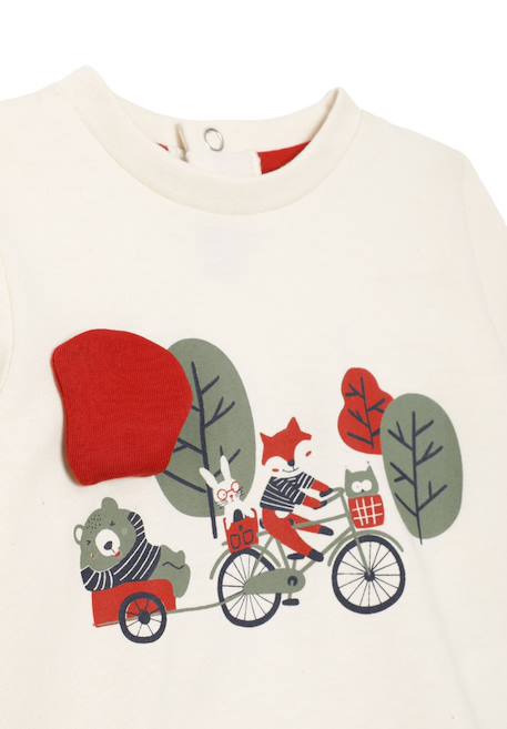 T-shirt manches longues 100% coton bébé garçon Grege 2 - vertbaudet enfant 