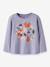 T-shirt manches longues à motifs animaux fille name it bleu foncé+écru+lavande+mauve 5 - vertbaudet enfant 