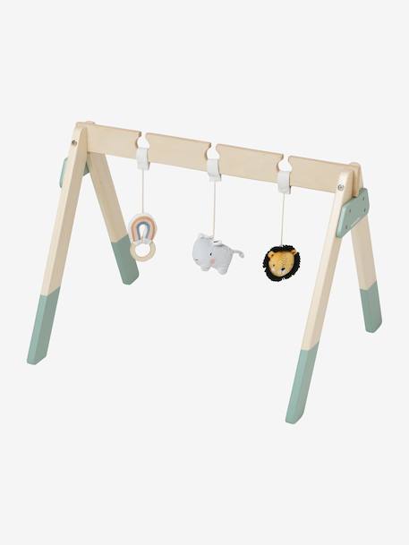 Portique d'éveil en bois FSC® Tanzanie 4 - vertbaudet enfant 