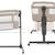 Lit bébé NESTEE UP 2 2 en 1 avec inclinaison du matelas, maille aérée et cadre en acier Beige+Gris 3 - vertbaudet enfant 