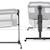 Lit bébé NESTEE UP 2 2 en 1 avec inclinaison du matelas, maille aérée et cadre en acier Beige+Gris 9 - vertbaudet enfant 
