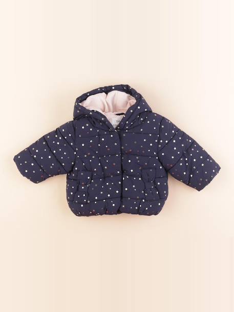Doudoune - 3 mois Bleu, argent 1 - vertbaudet enfant 
