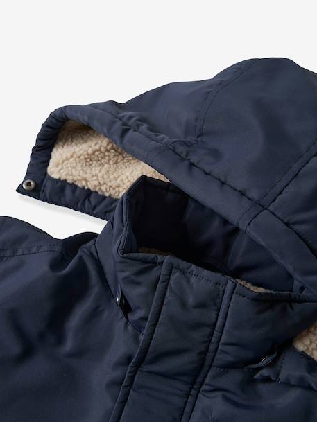 Veste d’hiver garçon MARLOW name it bleu foncé 3 - vertbaudet enfant 