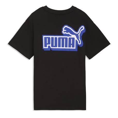 T-shirt garçon ess logo lab relaxed Noir 3 - vertbaudet enfant 