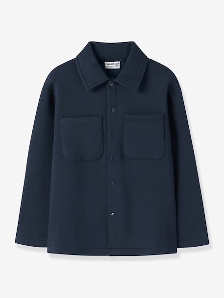 Chemise en molleton avec poches garçon name it bleu foncé 1 - vertbaudet enfant 