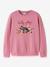 Sweat-shirt de Noël fille name it avoine+bordeaux+rose bonbon 5 - vertbaudet enfant 