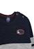 Pull 100% coton bébé garçon Fond indigo raye gris chine 2 - vertbaudet enfant 