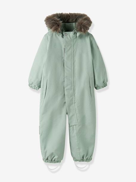 Combinaison de neige avec doublure polaire pour tout-petit name it vert clair 1 - vertbaudet enfant 